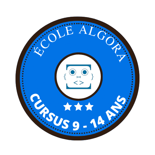 Open badge for 9-14 Algora cursus