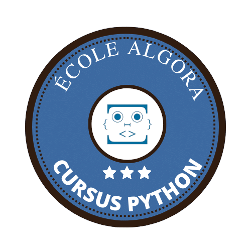Open badge for python cursus